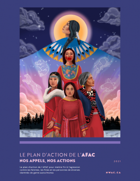 Page couverture du plan d'action d'AFAC.