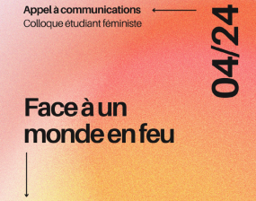 Face à un monde en feu.