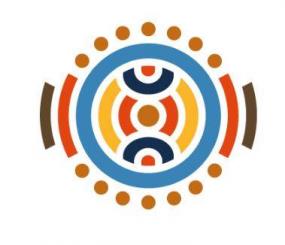 Logo de la Décennie internationale des langues autochtones.