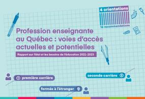 Profession enseignante au Québec : voies d’accès actuelles et potentielles.