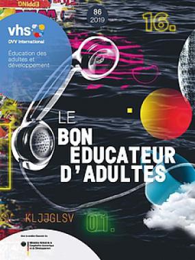Page couverture du dernier numéro de la revue Éducation des adultes et développement.