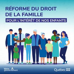 Réforme du droit de la famille pour l'intérêt de nos enfants.