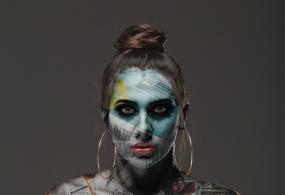 Photographie d'une femme.