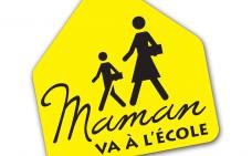 Logo de Maman va à l’école.