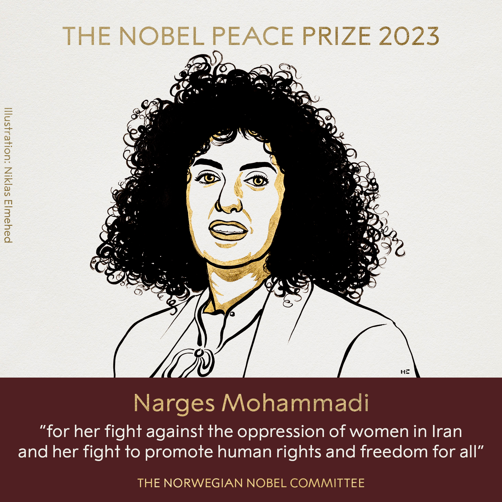 La Militante Iranienne Narges Mohammadi Remporte Le Prix Nobel De La