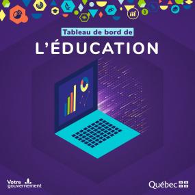 Tableau de bord de l'éducation.