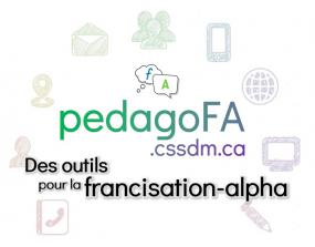 PédagoFA : des outils pour la francisation-alpha