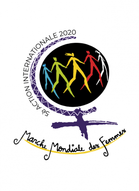 Logo de la Marche mondiale des femmes.