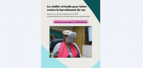 La réalité virtuelle pour lutter contre le harcèlement de rue